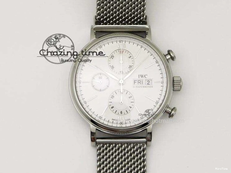 MIROTIME 0117 TravelReady Pilot IW326905 Black Aces M+F 1:1 Best Edition White Dial on Black Rubber Strap MY 7000